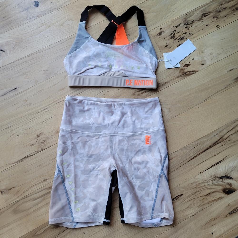 NWT P.E. Nation Routine Sports Bra - Picture 8 of 8